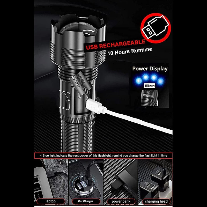 Led Flashlight Torch Compact - Mini Flashlight for Emergency Outdoor Use, Mini Torch Water Resistant for Camping, Tactical Torch Flashlights with High Lumens, Torches Led Super Bright Hardware > Tools > Flashlights & Headlamps > Flashlights BETTER ANGEL XBT   