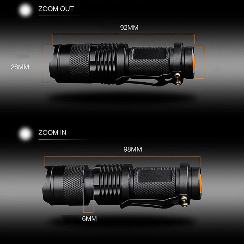 Led Flashlight Torch Compact - Mini Flashlight for Emergency Outdoor Use, Torches Led Super Bright, Mini Torch Water Resistant for Camping, Tactical Torch Flashlights with High Lumens Hardware > Tools > Flashlights & Headlamps > Flashlights BETTER ANGEL XBT   