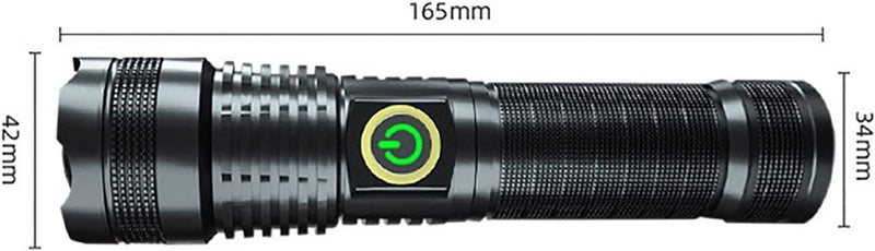 Led Flashlight Torch Compact - Torches Led Super Bright, Mini Torch Water Resistant for Camping, Tactical Torch Flashlights with High Lumens, Mini Flashlight for Emergency Outdoor Use Hardware > Tools > Flashlights & Headlamps > Flashlights BETTER ANGEL XBT   