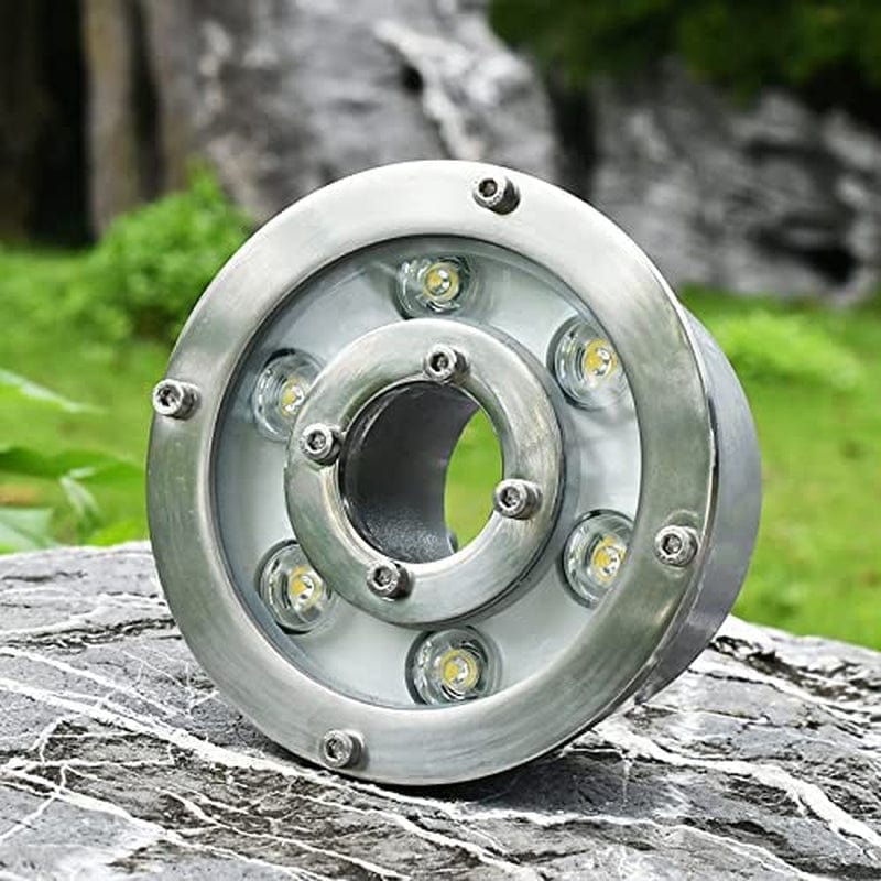 LED Spot Lights Led Fountain Lights Aluminum Alloy Underwater Lights Waterproof IP68 Pond Submersible Pool Lights Garden Hotel (Color : Onecolor, Size : 18W D180X80Mm) Home & Garden > Pool & Spa > Pool & Spa Accessories Yingshanjiaxiu   