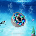 LED Swimming Pool Underwater Light - Submersible LED Fountain Light, IP68 Waterproof 12V Pond Lights LED Ring Underwater Fountain Light, for the Garden, Fountain Pool, Landscape Decoration Home & Garden > Pool & Spa > Pool & Spa Accessories GUODDM Rgb (Red, Green, Blue) 18W(12V) 