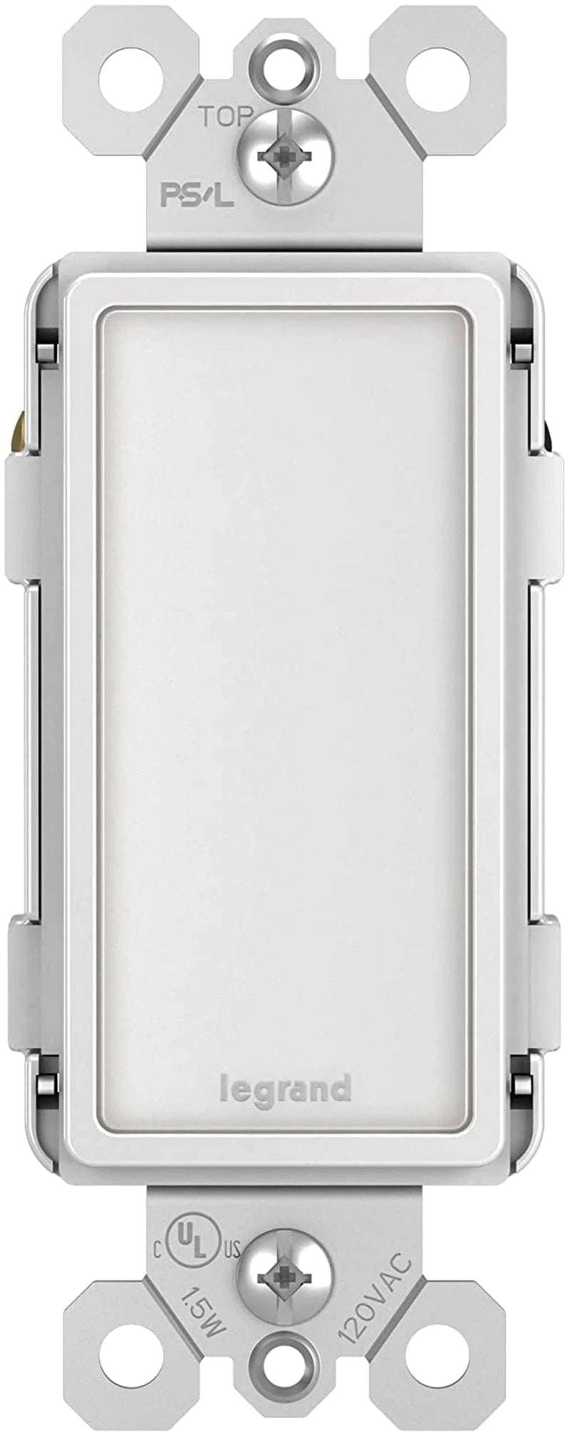 Legrand Radiant Adjustable LED Night Light Outlet, Nightlight Electrical Outlets for Bedroom and Hallway, Full, White, NTLFULLWCC6 Home & Garden > Lighting > Night Lights & Ambient Lighting Legrand-Pass & Seymour White Full Light Resistant