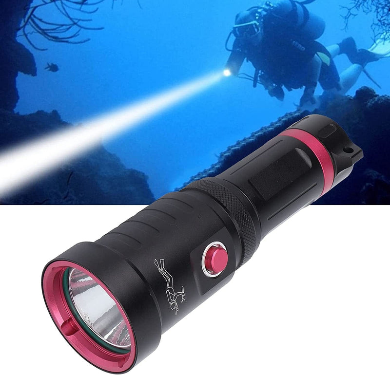 Liebewh XHP70 5000Lm Diving Lights Underwater Flashlight Diving Lights Aluminum Alloy 100M IPX6 Waterproof Underwater Flashlight for Fishing Climbing Home & Garden > Pool & Spa > Pool & Spa Accessories LiebeWH   