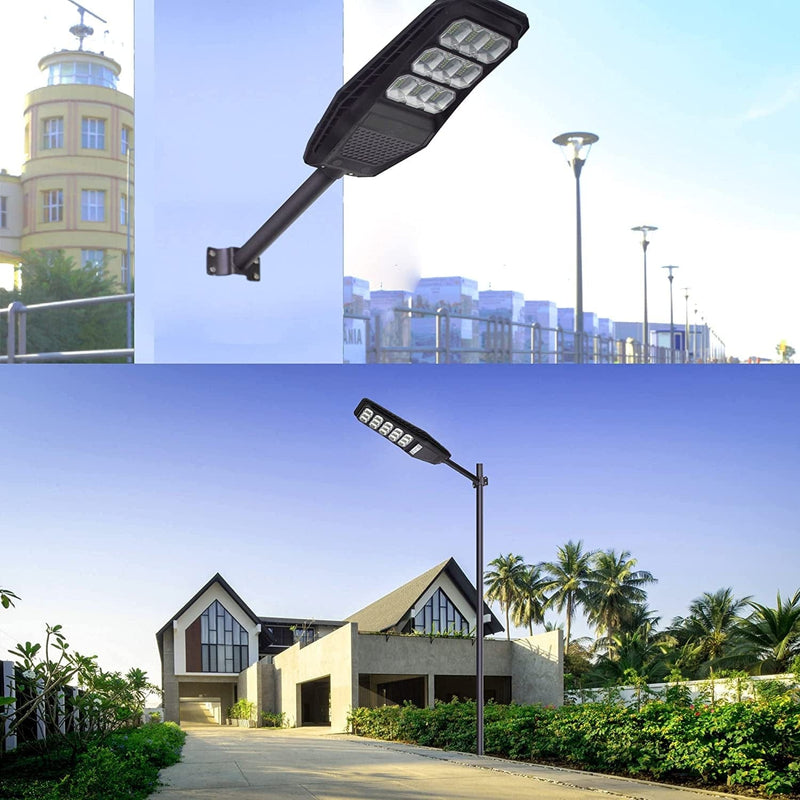 Light Pole Mount,Solar Lighting Mounting Bracket Extension Pole Kit Wall Black Metal Pipes Barn Lights Fixture Antenna Adaptor Outdoor Arm for Street Light,Wall Mounted Tire,Barn Lamp,Post Tree Home & Garden > Lighting > Lamps MidiVE   