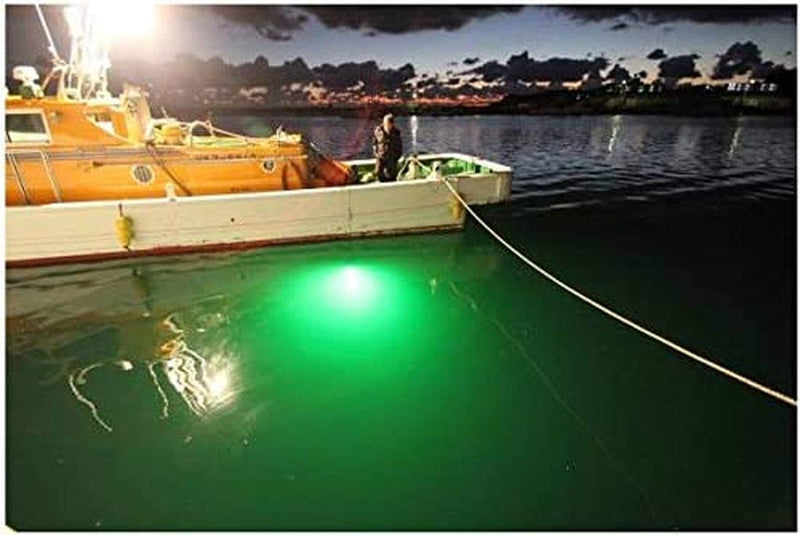 Lightingsky 12V 10.8W 180 Leds 1080 Lumens LED Submersible Fishing Light Underwater Fish Finder Lamp with 5M Cord