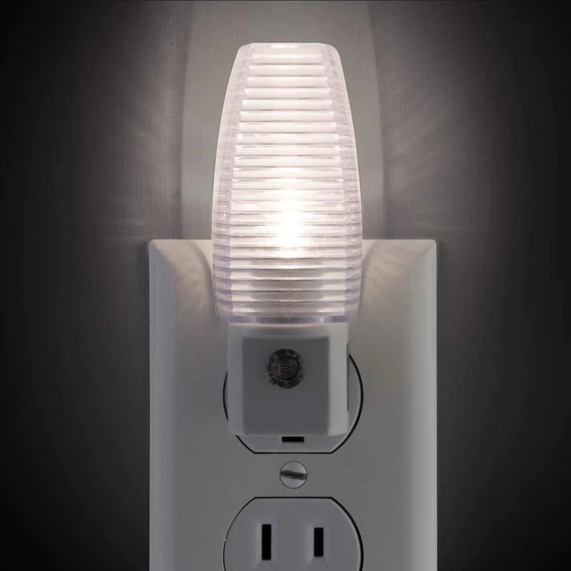 Lights by Night, Clear Shade LED Night, Plug-In, Dusk to Dawn Sensor, Auto On/Off, Soft White, Energy Efficient, Ideal for Bedroom, Bathroom, Kitchen, Hallway, Ul-Certified, 31924, 4 Pack Home & Garden > Lighting > Night Lights & Ambient Lighting Jasco Products Company, LLC   