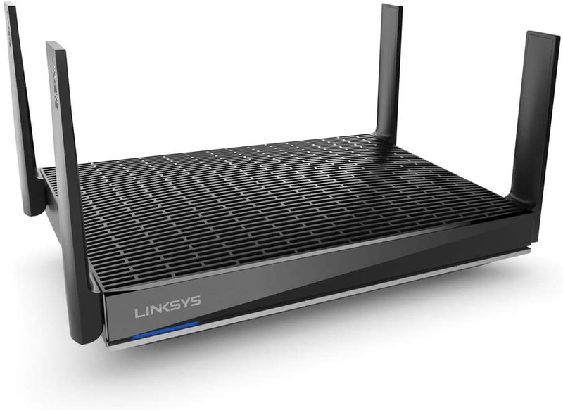 Linksys AC2200 Smart Mesh Wi-Fi Router for Home Mesh Networking, MU-MIMO Tri-Band Wireless Gigabit Mesh Router, Fast Speeds up to 2.2 Gbps, coverage up to 2,000 sq ft, up to 20 devices (MR8300) Electronics > Networking > Bridges & Routers > Wireless Routers ‎Linksys AX6000  