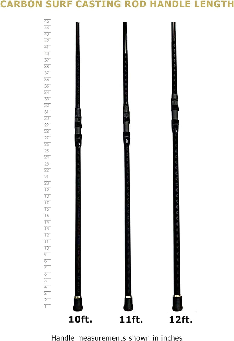 LITTMA Conventional Surf Casting Rod with Fuji Ring Surf Rods Saltwater 12Ft Heavy 9Ft 10Ft 11Ft Graphite Surf Rod Surf Casting Rod Surf Fishing Rod Surf Rod Saltwater Surf Rod Barra De Surf Sporting Goods > Outdoor Recreation > Fishing > Fishing Rods LITTMA   