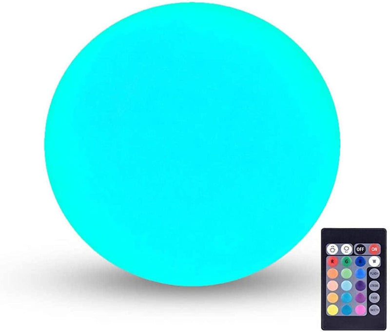LOFTEK Large Nursery Night Light Ball, 16-Inch 16 Colors Change Floating Light with Remote Control, Rechargeable and Waterproof Night Lights, UL Listed Adapter, for Home Decor Study Area, Living Room Home & Garden > Pool & Spa > Pool & Spa Accessories LOFTEK 6-inch  