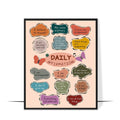 LOLUIS Mental Health Wall Decor, Classroom School Counselor Supplies Boho Educational Art Print, Wholeness Is Poster (8 X 10 Inch Unframed, 1.8 Wholeness Is) Home & Garden > Decor > Artwork > Posters, Prints, & Visual Artwork LOLUIS 1.2 Daily Affirmations 8 x 10 Inch Unframed 