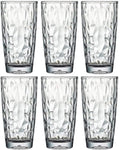 [Look like Glass] Unbreakable Drinking Glasses Tritan Plastic Tumblers Dishwasher Safe BPA Free Small Acrylic Juice Glasses for Kids Plastic Water Glasses (15 Oz 8 Pieces Clear) Home & Garden > Kitchen & Dining > Tableware > Drinkware VEILEDGEM 15 Oz 6 Pieces Clear  