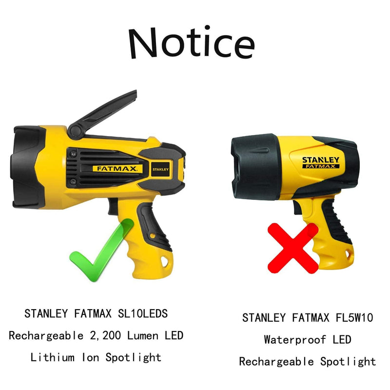 LTGEM EVA Hard Case for Stanley FATMAX SL10LEDS Rechargeable 2,200 Lumen LED Lithium Ion Spotlight (Not Included the Spotlight) （Only Case）