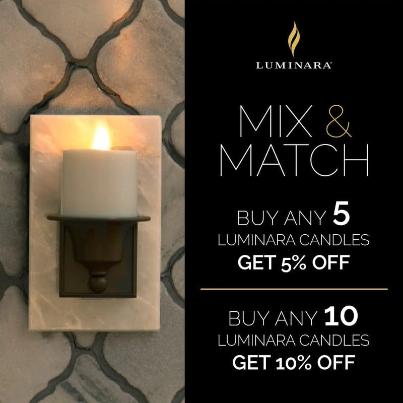 Luminara Flameless Candle Nightlight - Patented Flickering Real-Flame Effect Technology Mimics Real Candle - Plugs into Outlet - Dusk to Dawn Sensor Auto Switch on /Off - Safe for Families Kids Pets