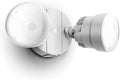 LUTEC P6221B 1130 Lumen 15 Watt LED Dual-Head Floodlight Outdoor, Switch Controlled Waterproof Exterior Security Wall Light for Patio, Garden,Yard-Black