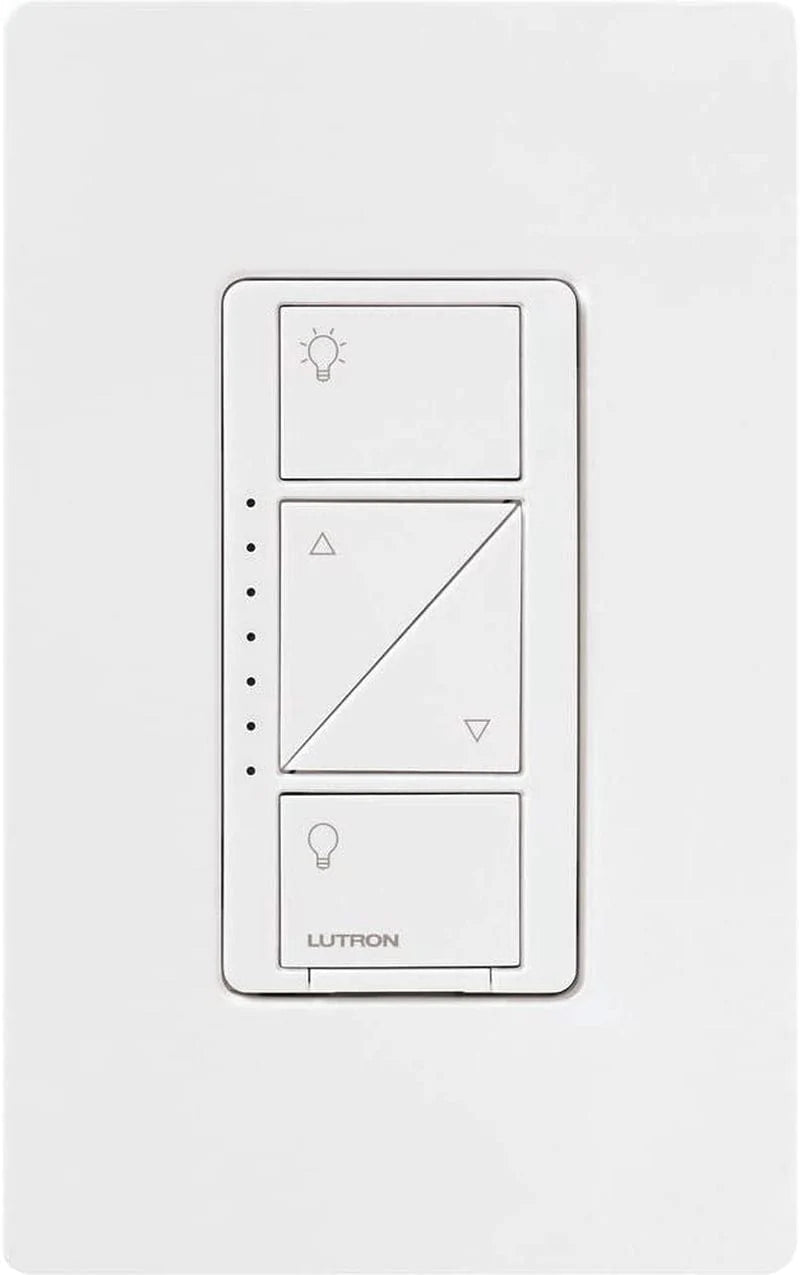 Lutron Caséta Wireless Smart Lighting Dimmer Switch for Wall and Ceiling Lights | PD-6WCL-WH | White Home & Garden > Lighting > Night Lights & Ambient Lighting Lutron   