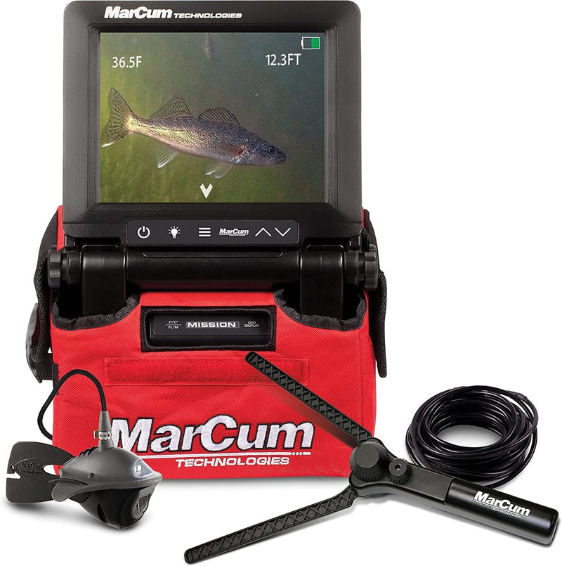 Marcum® Mission SD Underwater Viewing System W/ Wired Camera Panner
