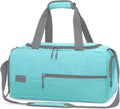 Marsbro Water Resistant Sports Gym Travel Weekender Duffel Bag with Shoe Compartment Home & Garden > Household Supplies > Storage & Organization MarsBro Tiffany Blue  