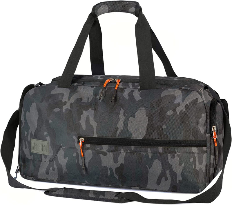 Marsbro Water Resistant Sports Gym Travel Weekender Duffel Bag with Shoe Compartment Home & Garden > Household Supplies > Storage & Organization MarsBro camouflage  