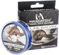 Maxcatch Braided Fly Line Backing for Fly Fishing 20/30Lb(White, Yellow, Orange, Black&White, Black&Yellow, Blue, Pink, Green, Purple) Sporting Goods > Outdoor Recreation > Fishing > Fishing Lines & Leaders Maxcatch Deep Blue 20lb,300yards 