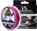 Maxcatch Braided Fly Line Backing for Fly Fishing 20/30Lb(White, Yellow, Orange, Black&White, Black&Yellow, Blue, Pink, Green, Purple) Sporting Goods > Outdoor Recreation > Fishing > Fishing Lines & Leaders Maxcatch Purple 20lb,300yards 