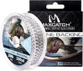 Maxcatch Braided Fly Line Backing for Fly Fishing 20/30Lb(White, Yellow, Orange, Black&White, Black&Yellow, Blue, Pink, Green, Purple) Sporting Goods > Outdoor Recreation > Fishing > Fishing Lines & Leaders Maxcatch White&Black 30lb,300yards 