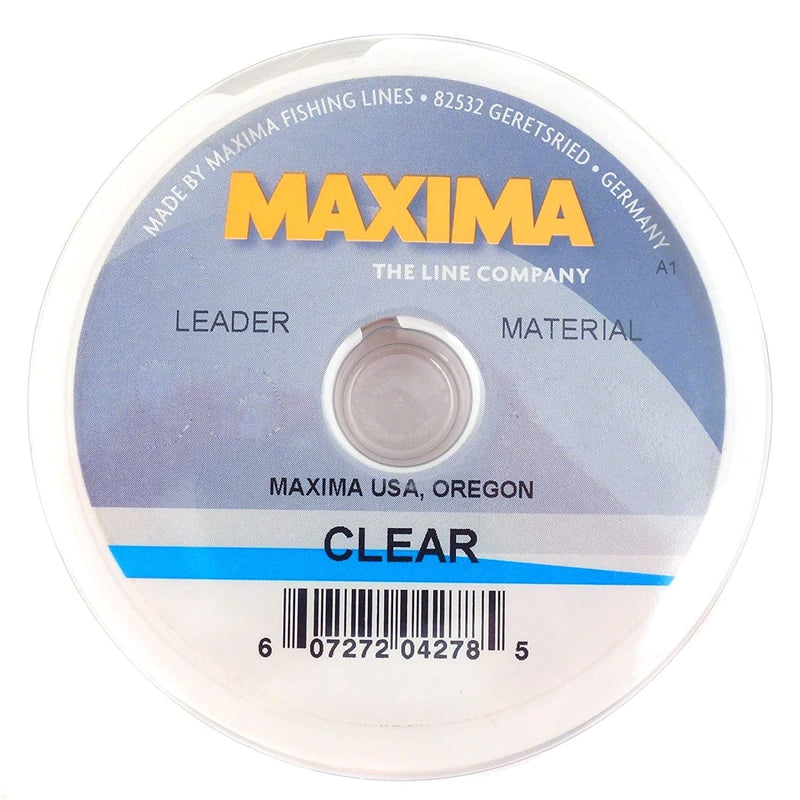 Maxima Fishing Line Leader Wheel, Clear, 15-Pound, 27-Yard Sporting Goods > Outdoor Recreation > Fishing > Fishing Lines & Leaders Maxima Fishing Line 15-pound, 27-yard  
