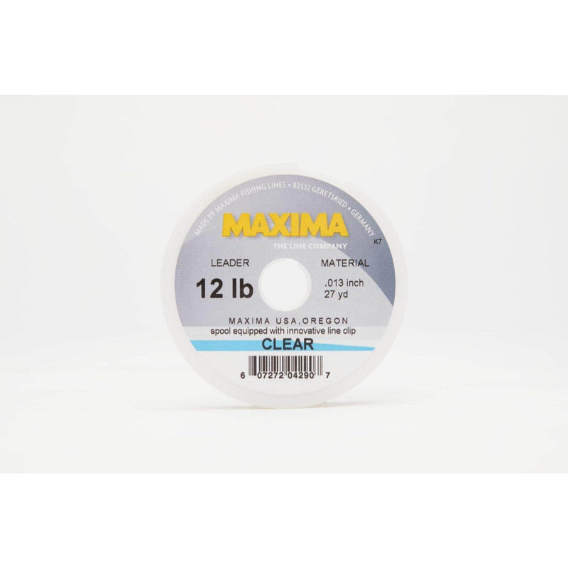 Maxima Fishing Line Leader Wheel, Clear, 15-Pound, 27-Yard Sporting Goods > Outdoor Recreation > Fishing > Fishing Lines & Leaders Maxima Fishing Line 12-pound, 27-yard  