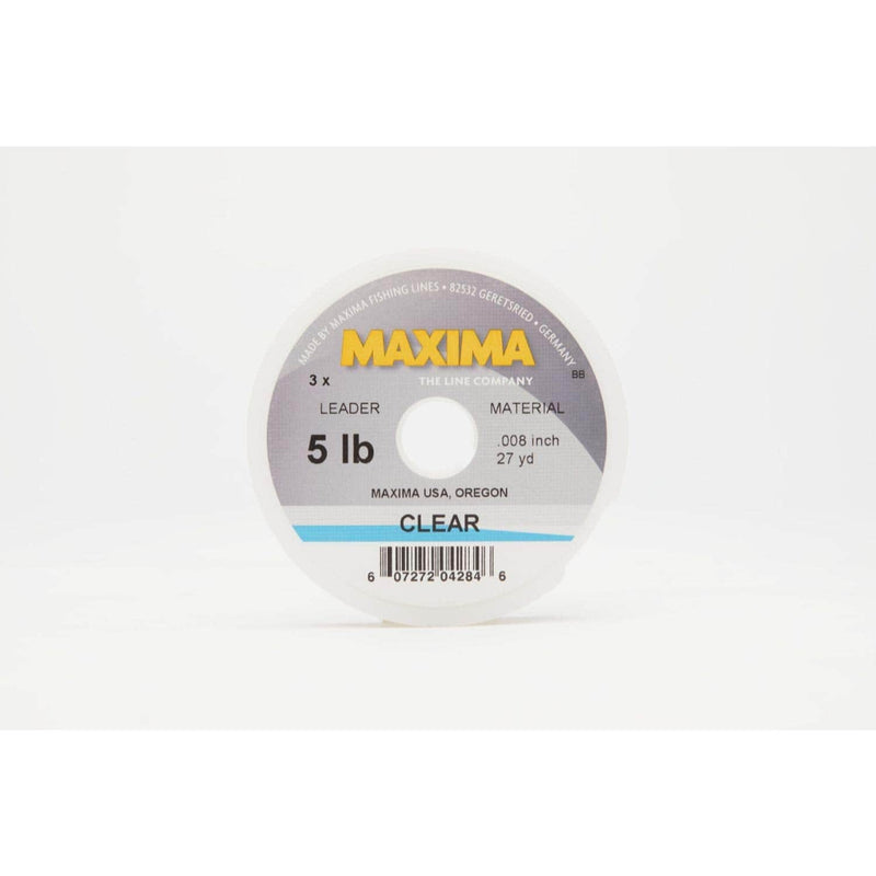 Maxima Fishing Line Leader Wheel, Clear, 15-Pound, 27-Yard Sporting Goods > Outdoor Recreation > Fishing > Fishing Lines & Leaders Maxima Fishing Line 5-pound, 27-yard  