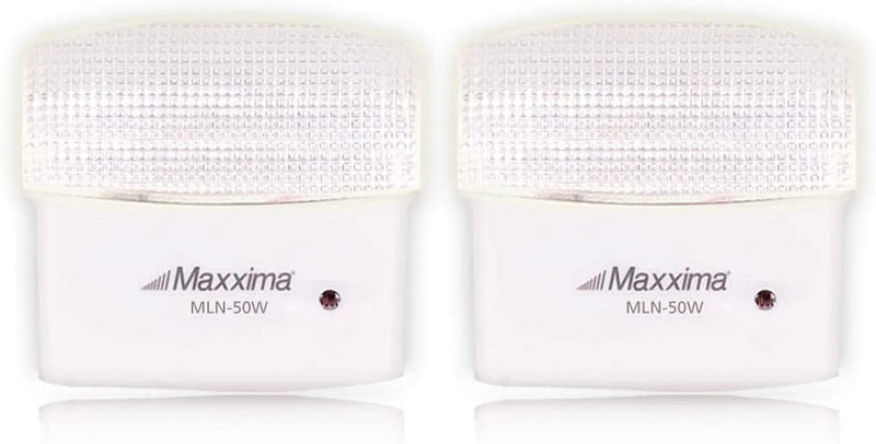 Maxxima MLN-50 5 LED Night Light with Dusk to Dawn Sensor, 25 Lumens Plug in (Pack of 2) Home & Garden > Lighting > Night Lights & Ambient Lighting Maxxima Warm White - 2 Pack  