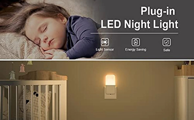 MAZ-TEK Plug in Night Light, Warm White LED Nightlights with Smart Dusk to Dawn Sensor for Kids, Nursery, Ideal for Bedroom, Bathroom,Hallway, Stairs, Kitchen, 2 Pack Home & Garden > Lighting > Night Lights & Ambient Lighting FUZHOU MAZ-TEK ELECTRONIC CO.,LTD   