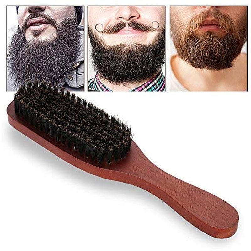 Men'S Fashionable Shaving Brush, Professional Facial Synthetic Hair + Wood Shaving Beard Brush Mustache Cleaning Barber Salon Appliance Tool Home & Garden > Household Supplies > Household Cleaning Supplies Rotekt   