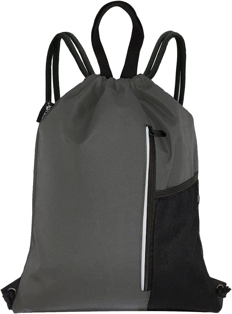Men & Women Outdoor Sport Gym Sack Waterproof Drawstring Backpack Bag