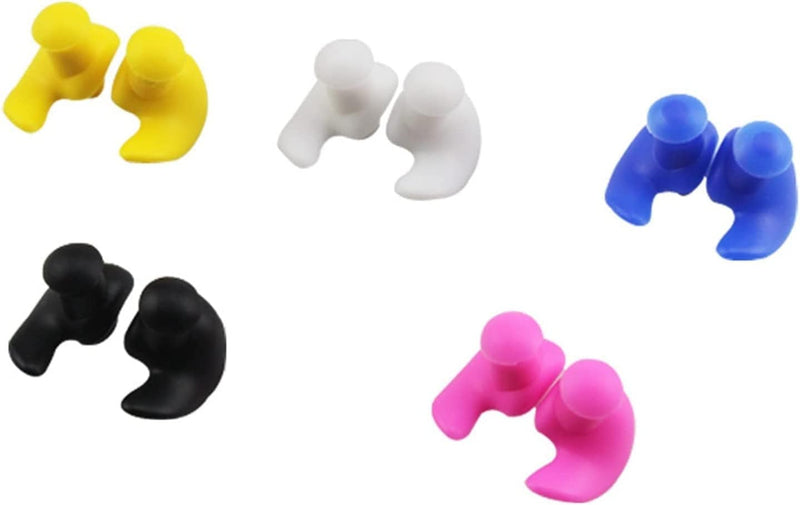 Mengk Swimming Ear Plugs Waterproof Reusable Silicone Swimming Ear Plugs Sporting Goods > Outdoor Recreation > Boating & Water Sports > Swimming Mengk   