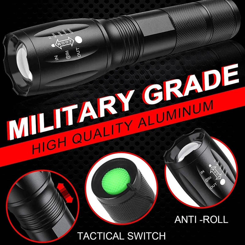 Mini Flashlight for Emergency Outdoor Use - Led Flashlight Torch Compact, Tactical Torch Flashlights with High Lumens, Mini Torch Water Resistant for Camping, Torches Led Super Bright Hardware > Tools > Flashlights & Headlamps > Flashlights BETTER ANGEL XBT   