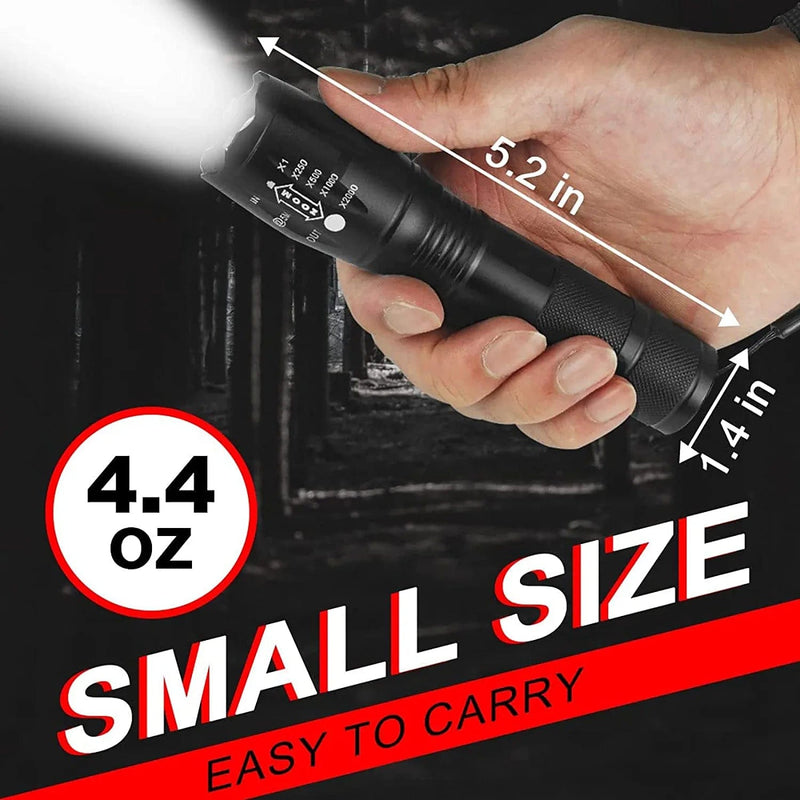 Mini Flashlight for Emergency Outdoor Use - Led Flashlight Torch Compact, Tactical Torch Flashlights with High Lumens, Mini Torch Water Resistant for Camping, Torches Led Super Bright Hardware > Tools > Flashlights & Headlamps > Flashlights BETTER ANGEL XBT   