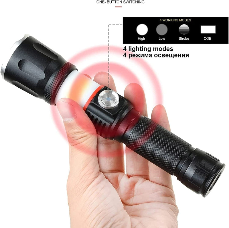 Mini Flashlight for Emergency Outdoor Use - Mini Torch Water Resistant for Camping, Tactical Torch Flashlights with High Lumens, Torches Led Super Bright, Led Flashlight Torch Compact Hardware > Tools > Flashlights & Headlamps > Flashlights BETTER ANGEL XBT   