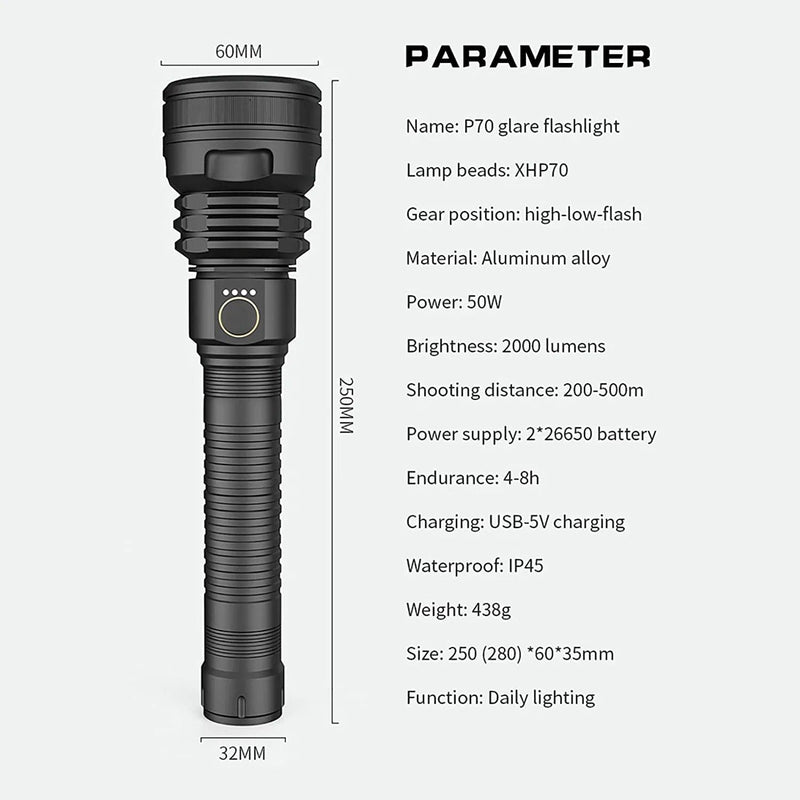 Mini Flashlight for Emergency Outdoor Use - Tactical Torch Flashlights with High Lumens, Mini Torch Water Resistant for Camping, Led Flashlight Torch Compact, Torches Led Super Bright Hardware > Tools > Flashlights & Headlamps > Flashlights BETTER ANGEL XBT   