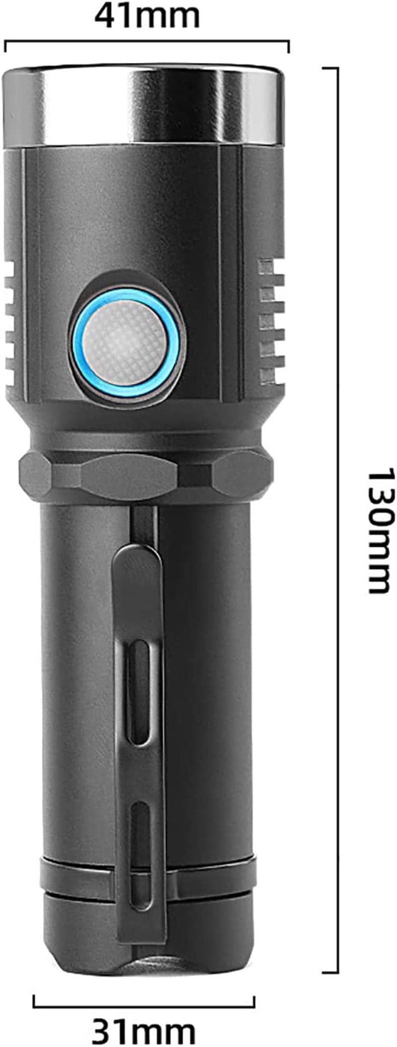 Mini Flashlight for Emergency Outdoor Use - Tactical Torch Flashlights with High Lumens, Torches Led Super Bright, Led Flashlight Torch Compact, Mini Torch Water Resistant for Camping Hardware > Tools > Flashlights & Headlamps > Flashlights BETTER ANGEL XBT   