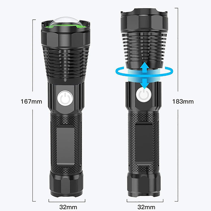 Mini Flashlight for Emergency Outdoor Use - Tactical Torch Flashlights with High Lumens, Torches Led Super Bright, Mini Torch Water Resistant for Camping, Led Flashlight Torch Compact Hardware > Tools > Flashlights & Headlamps > Flashlights BETTER ANGEL XBT   