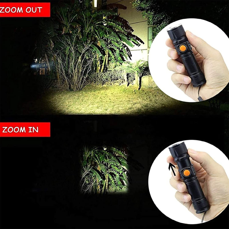 Mini Flashlight for Emergency Outdoor Use - Torches Led Super Bright, Led Flashlight Torch Compact, Tactical Torch Flashlights with High Lumens, Mini Torch Water Resistant for Camping Hardware > Tools > Flashlights & Headlamps > Flashlights BETTER ANGEL XBT   