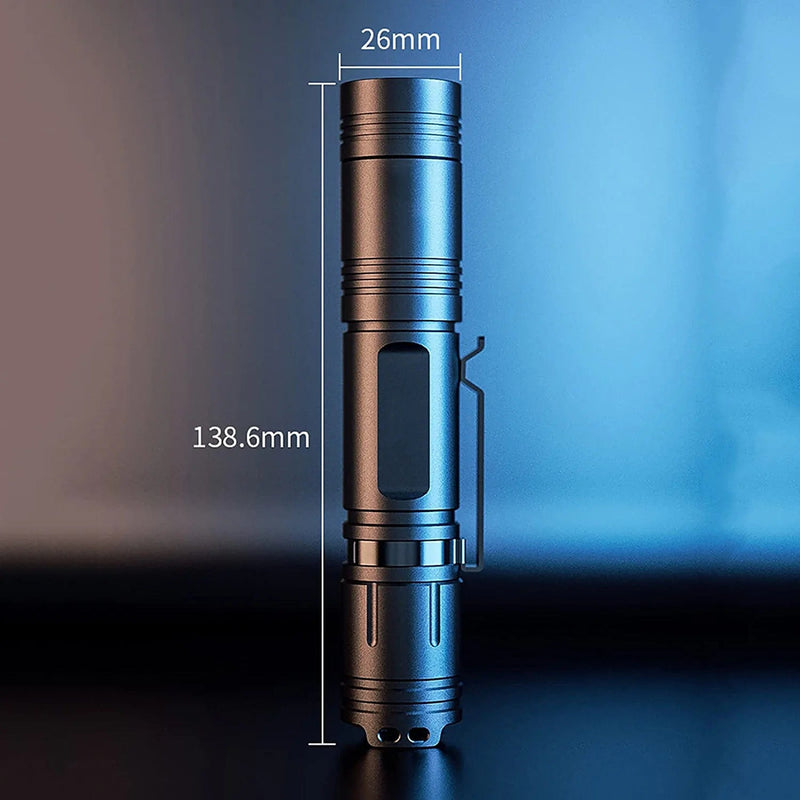 Mini Torch Water Resistant for Camping - Torches Led Super Bright, Mini Flashlight for Emergency Outdoor Use, Led Flashlight Torch Compact, Tactical Torch Flashlights with High Lumens Hardware > Tools > Flashlights & Headlamps > Flashlights BETTER ANGEL XBT   