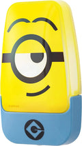 Minions : the Rise of Gru LED Night Light, Plug-In, Dusk to Dawn Sensor, Ul-Listed, Yellow Glow, Ideal for Kids Bedroom, Nursery, Bathroom, Home Office, 50728