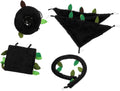 Mipcase 1 Set Ropeway Animal Cag Hammock Winter Hideout Toy Soft Cage Plaything Nest Hanging of Swinging Tunnel House Warm Plush Chinchilla Animals Home Accessories Rat Hammocks Parrot Animals & Pet Supplies > Pet Supplies > Bird Supplies > Bird Cages & Stands Mipcase Black 14.5X9X9CM 