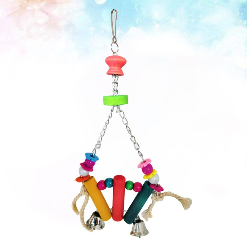 Mipcase Accessories Toys Swing Shaped Chewing Standing for Cage Bird Parrot Sector Grinding Animals & Pet Supplies > Pet Supplies > Bird Supplies > Bird Cages & Stands Mipcase   