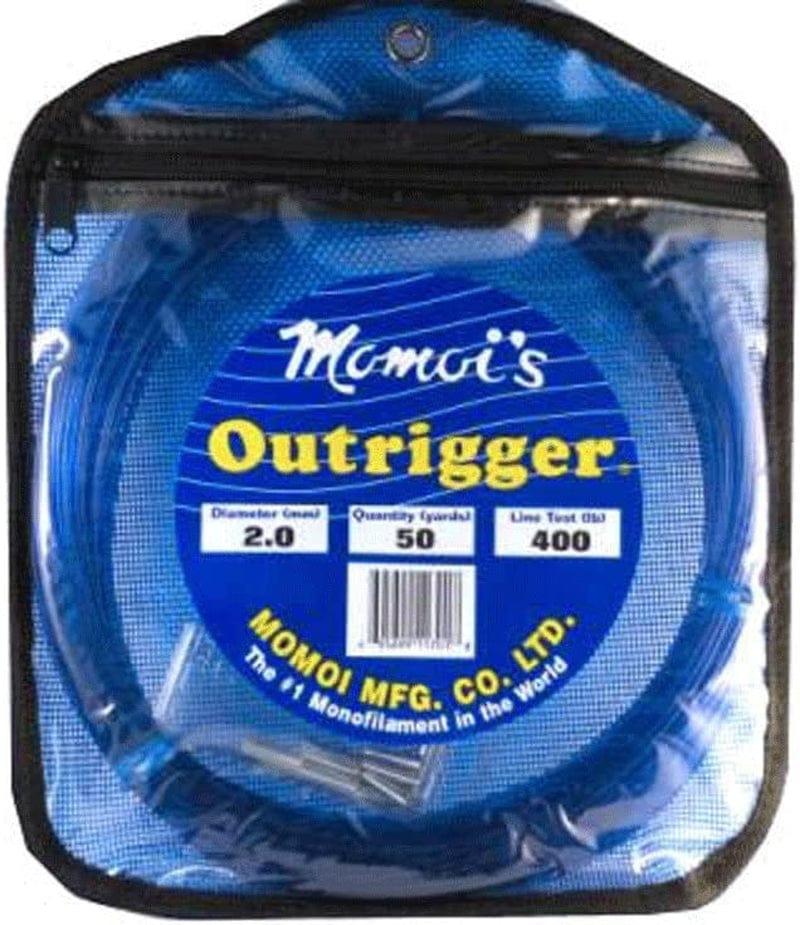 Momoi Outrigger Monofilament Rigging Kit - 400 Lbs. Line Test - Dark Blue Sporting Goods > Outdoor Recreation > Fishing > Fishing Lines & Leaders Momoi   