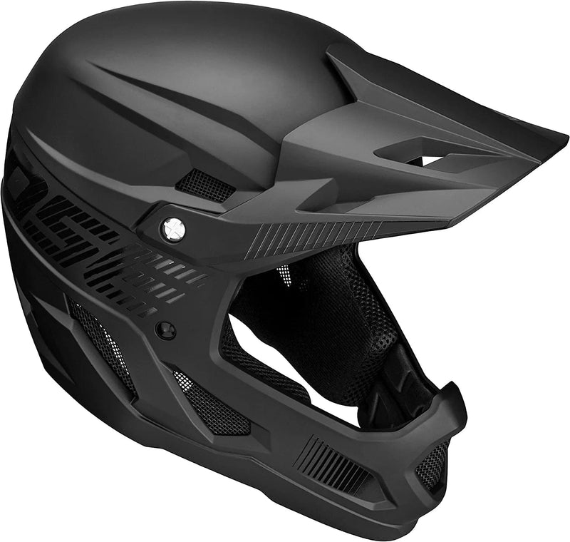 Mongoose Title Full Face Team Issue Bike Helmet, Head Circumferences of 47-62Cm, Youth and Adult Sizes Sporting Goods > Outdoor Recreation > Cycling > Cycling Apparel & Accessories > Bicycle Helmets Pacific Cycle, Inc Matte Black Adult/Large 