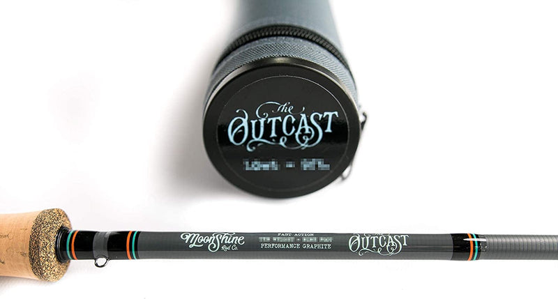Moonshine Rod Co. the Outcast II Salt Fly Fishing Rod with Extra Tip Sporting Goods > Outdoor Recreation > Fishing > Fishing Rods Moonshine Rod Company   