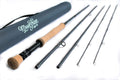 Moonshine Rod Co. the Outcast II Salt Fly Fishing Rod with Extra Tip Sporting Goods > Outdoor Recreation > Fishing > Fishing Rods Moonshine Rod Company Harbor Grey - 9wt 9' 4pc  