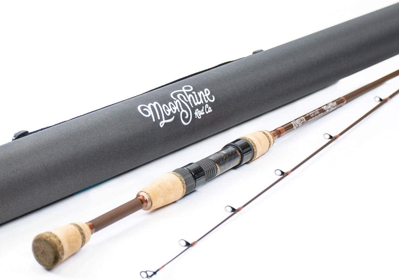 Moonshine Rod Co. the Rambler Series Spin Fishing Rod with Carrying Case Sporting Goods > Outdoor Recreation > Fishing > Fishing Rods Moonshine Rod Company   