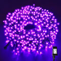 MZD8391 Color Changing Christmas String Lights Outdoor Indoor, 108FT 300 LED Warm White Multicolor Fairy Lights, END to END Connect, Waterproof Christmas Tree Lights Timer Remote Home & Garden > Lighting > Light Ropes & Strings MZD8391 Purple  